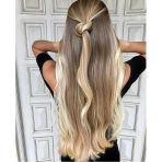 Hairpim Wavy (0.8 Gr) Kumral Facelight 50 Adet 60 Cm Yeni Nesil Kaynak Saç Hp441