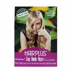 Hairplus 30 gr Argan Mavi Toz + 60 ml Oksidan %40 Eldiven Saç Açıcı Set