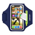 HAISSKY Cep Telefonu Sweatproof Spor Bilezik Airpods Kılıf iPhone 13 Pro/12 Pro Max/iPhone 11/11 Pro/XR/XS/X/8 Artı/7 Artı/8/7/6s/6, Huawei P20/P30 Pro/Mate 20 Xiaomi, LG Kablo Bölmesi/Kart Tutucu