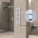 Haiti 300x1100 Düz Beyaz Parlak 300 watt Elektrikli Havlupan