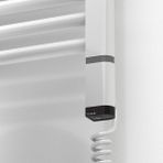 Haiti Elektrikli 300 Watt 500x1500 cm Düz Krom Oned On Off Termostatlı Sağ Havlupan