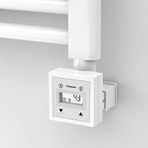 Haiti Elektrikli 600 Watt 500x1800 cm Düz Beyaz KTX3 Termostatlı Havlupan