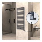 Haiti Elektrikli 600 Watt 600x1500 cm Düz Antrasit KTX3 Termostatlı Havlupan