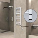 Haıtı Elektrikli Havlupan 400X1200 Düz Beyaz (Oned Onoff) Sağ 300W