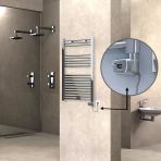 Haıtı Elektrikli Havlupan 600X1000 Düz Krom (Thesis Termostat) 300W