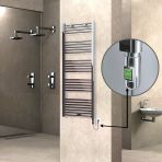Haıtı Elektrikli Havlupan 600X1500 Düz Krom (Onoff Düğmeli) 600W
