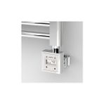 Haiti KTX3 Düz Krom 300 Watt 400x1800 cm Termostatlı Elektrikli Havlupan