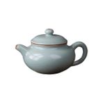 Haitn 225ML Ru Fırın Çömlek Çaydanlık Kişisel El Yapımı Seramik Top Delik Filtre Demlik Tieguanyin Teaware Çay Makinesi | Çaydanlıklar (Yurt Dışından)