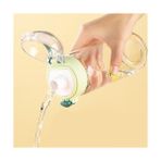 Haitn 420 ml Basit Flip Üst Cam Yeşil Suluk