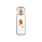 Haitn 420ML Basit Flip-Üst Cam Suluk (Yurt Dışından) - Beyaz