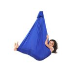 Haitn Çocukların Streç Hamak Iç ve Dış Mekan Salınımı Yoga Hamak (Yurt Dışından) - Koyu Mavi