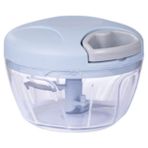 Haitn Döndür Sebze Kesici Kıyıcı Dilimleyici Meyve Sarımsak Basın Masif Peynir Kırıcı Pişirme Aksesuarları Mutfak Gadgets Aracı | (Mavi, 500ML) (Yurt Dışından)