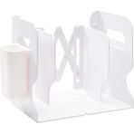 HaiTun Geniş Uygulama Faydalı Çok Yönlü Kullanım Masaüstü Dekorasyonu Plastik Bookends Çevre Dostu Kitap Tutucu Sturdy Için Uygun | Bookends (Yurt Dışından) - Beyaz