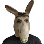 HaiTun Hayvan Maskesi Başlık Shrek Eşek Maskesi Masquerade Parti Sahne (Yurt Dışından) - Bej