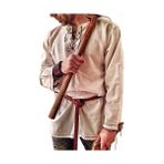 Haitun Şövalye Cosplay Ortaçağ Kostüm (Yurt Dışından) - Haki