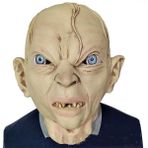 HaiTun Yüzüklerin Efendisi Maske Gollum Korku Maskesi Başlık Lateks Şeytan Cosplay Sahne (Yurt Dışından) - Bej