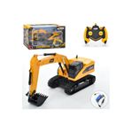 hak-iş oyuncak 1:16 Uzaktan Kumandalı Şarjlı 6 Kanallı Excavator