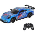 Hak-İş Oyuncak 2.4 Ghz Uzaktan Kumandalı Drift Araba – Işıklı ve Sesli Yarışçı Spor Araba - Mavi