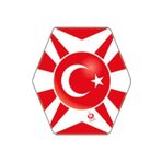 hak-iş oyuncak Altıgen Uçurtma Türk Bayrağı 50mt Ipli