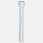 Hakan Boru 110x250 mm Pvc-U Beyaz Dubleks Atık Su Borusu