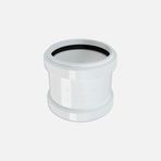 Hakan Boru 50 mm Beyaz Pvc-U Kayar Manşon