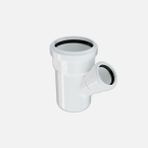 Hakan Boru 75x50 mm Beyaz 45 Pvc-U Çatal Borusu