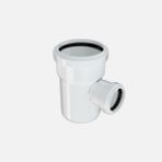 Hakan Boru 75x50 mm Beyaz 87 Pvc-U Çatal Borusu