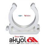 Hakan Plastik 25 mm PPRC Tekli Kelepçe
