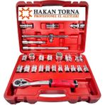 Hakan Torna 1/2 25 Parça Yıldız Lokma Takımı 12 Köşe Cırcır Kolu -Armm-