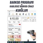 HAKANMEDYA WEB TASARIM HİZMETLERİ Kablosuz Barkod Okuyucu ve Barkod Programı Tüm Firmalara Uygundur