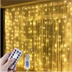 Hakay 3x3 Metre Kumandalı Peri LED Işık - Dekoratif Yılbaşı Aydınlatması