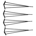 Hakay 71 cm Boyunda Metal Firkete Ayak Masa Ayağı Seti