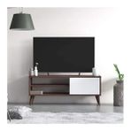 Hakay Ceviz Renkli 110 cm Tv Ünitesi, Kitaplık ve Tv Sehpası