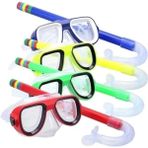 Hakay Çocuklar Için Renkli Yüzme Seti - Gözlük ve Snorkel