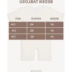 Hakay Elyaf Dolgulu %100 Pamuk Bebek Uyku Tulumu (Gri, 6-9 Ay)