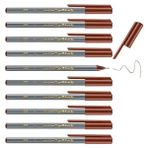 Hakay Kahverengi Fineliner Kalem Seti - 10 Adet - 0,3 mm Uç - 41 Delft Blue