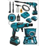 Hakay Pro Seri 48WF Kömürsüz Motor Yüksek Basınçlı Akülü Oto Araba Yıkama Ilaçlama Makinesi Şarjlı