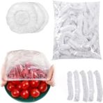 Hakay Yeniden Kullanılabilir Elastik Plastik Kase Kapakları - 100'LÜ Set, Şeffaf - 41 Delft Blue