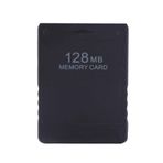 Hakeeta PS2 için hafıza kartı/bellek kartı, 8 M-256 M oyun hafıza kartı, yüksek kapasite, Sony 2 PS2 için, oyun aksesuarları (128 m)