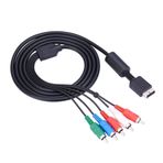 Hakeeta Sony Playstation PS2 PS3 Oyun Sistemi HDTV veya EDTV Konektörü için Çoklu Çıkışlı AV Kablosu Yüksek Çözünürlüklü Bileşen Video/Ses Kablosu.