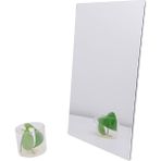 Hakel Yapışkanlı Gümüş Pleksi Ayna Pleksi Gümüş 1 mm 25x25 cm Ayna Pleksi