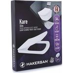 Hakersan Kare Slim Yavaş Kapanan Klozet Kapağı