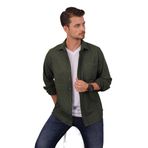 Haki Düz Oversize Oduncu Hediye Kutulu Erkek Gömlek M