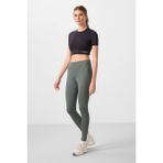 Haki Esnek Standart Fit Performans Kadın Tayt - 94667 - L
