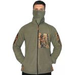 Haki Orman Desen Taktik Polar Mont Avcı Mont 7 Cep
