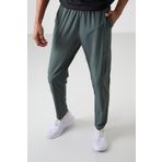 Haki Polyester İnce Yumuşak Comfort Fit Erkek Eşofman Alt - 82120