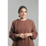 Haki Pratik Hazır Geçmeli Fiyonklu Bone Sandy Çift Taraflı Çapraz 3007B_09