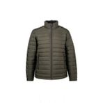 Haki Regular Fit Hakim Yaka Şişme Mont - S