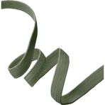 Haki Yeşil 20 mm 5 mt Dayanıklı Sert Yassı Elastik Şerit Lastik