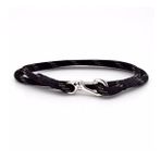 HAKİ YEŞİL SİYAH PARACORD METAL KANCA SARMA ERKEK BİLEKLİK M011C